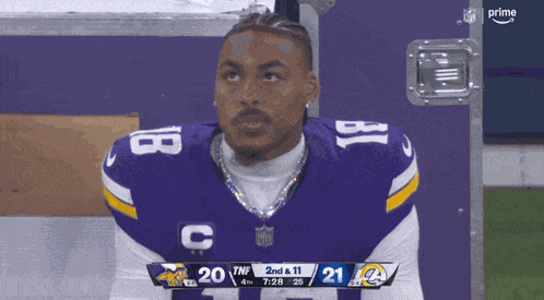 Justin Jefferson Chain GIF