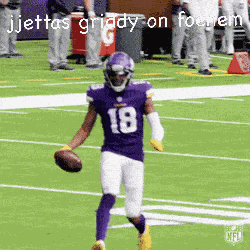 Justin Jefferson Griddy GIF