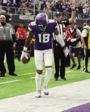 Justin Jefferson Griddy GIF