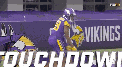 Justin Jefferson Griddy GIF