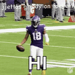 Justin Jefferson Griddy GIF