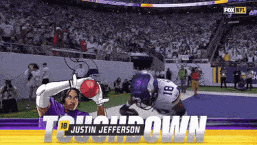 Justin Jefferson Touchdown GIF