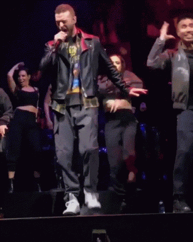 Justin Timberlake Concert GIF