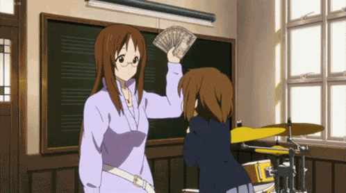 K On Slap GIF