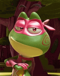 Kaeloo Frog GIF
