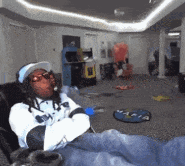 Kai Cenat Smoking Pack GIF