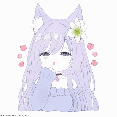 Kaioura Cute V Tuber GIF