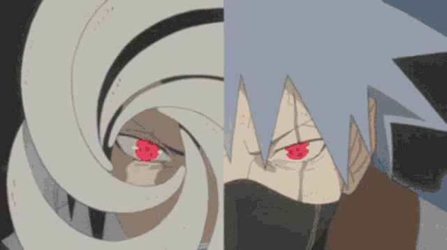 Kakashi And Obito GIF