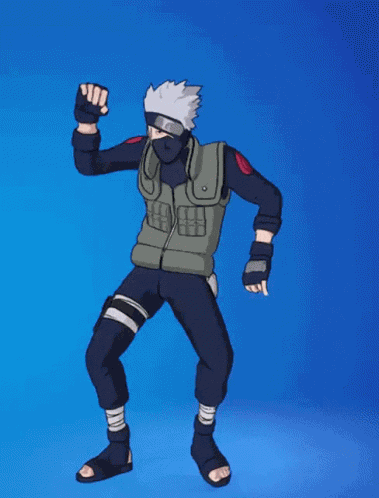 Kakashi Fortnite GIF