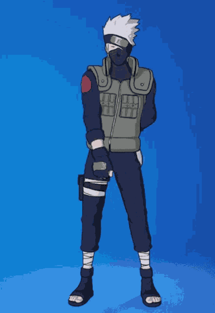 Kakashi Fortnite GIF