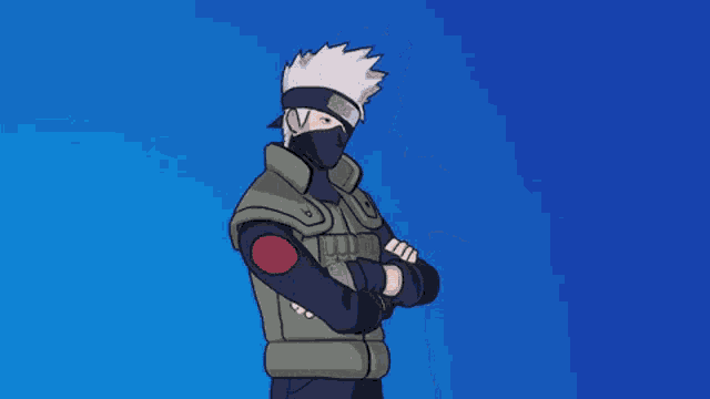 Kakashi Fortnite GIF