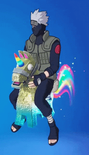 Kakashi Fortnite GIF
