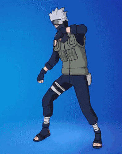 Kakashi Fortnite GIF