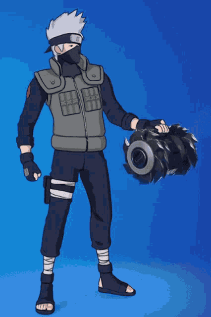 Kakashi Fortnite GIF