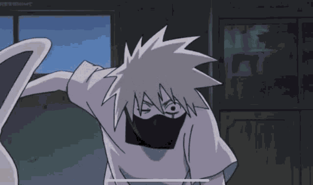 Kakashi Nightmare Wake Up GIF