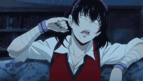 Kakegurui Midari GIF
