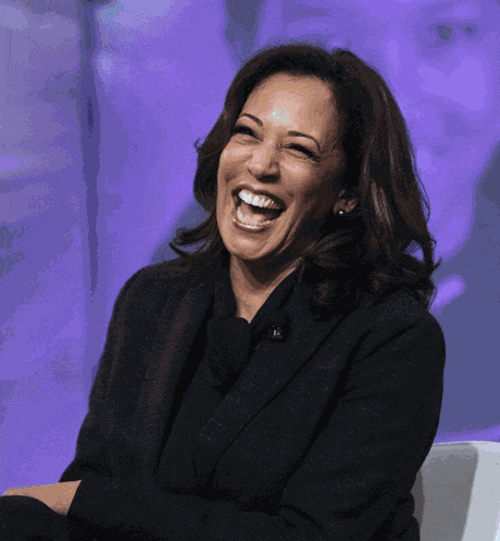 Kamala Harris Dan Howell GIF
