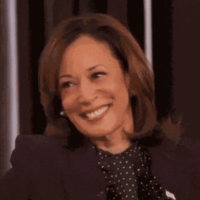 Kamala Harris Holding In Laugh Ijbol GIF