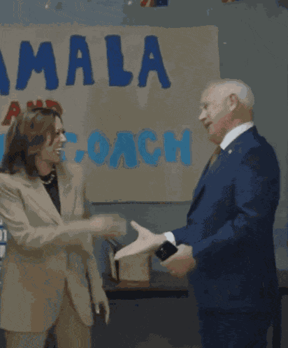 Kamala Harris Kamala And The Coach GIF