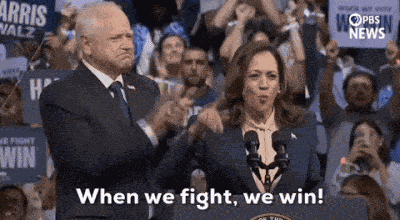 Kamala Harris Tim Walz GIF