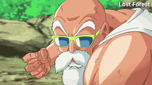 Kamehameha Master Roshi GIF
