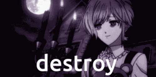 Kanato Sakamaki Destroy GIF