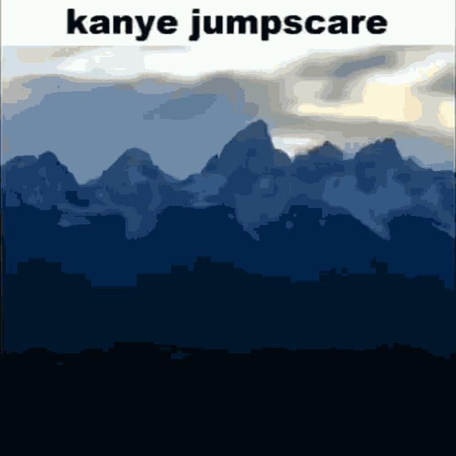 Kanye Jumpscare GIF