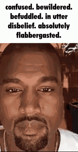 Kanye Staring GIF