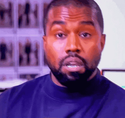 Kanye West Blink GIF