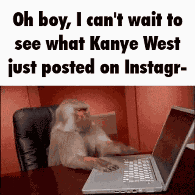 Kanye West Instagram GIF