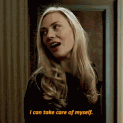 Karen Page I Can Take Care Of Myself GIF