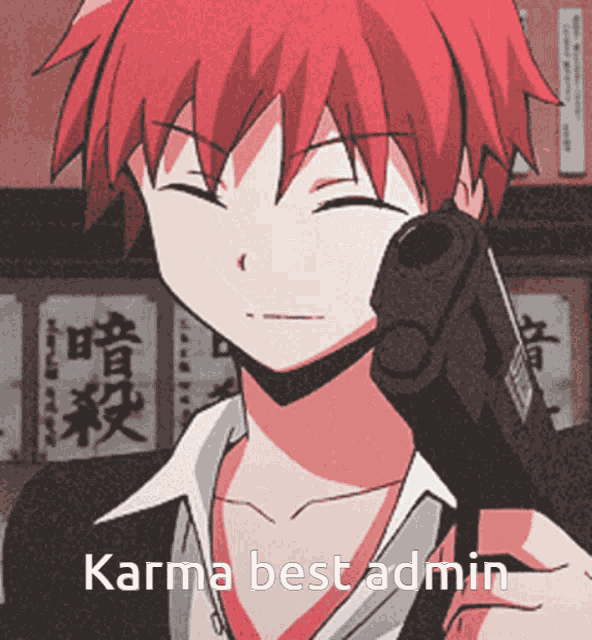 Karma Best Admin Karma Akabane GIF