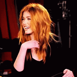 Katherine Mc Namara Laugh GIF