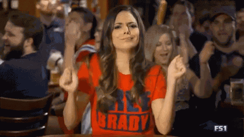 Katie Nolan Finger Dance GIF