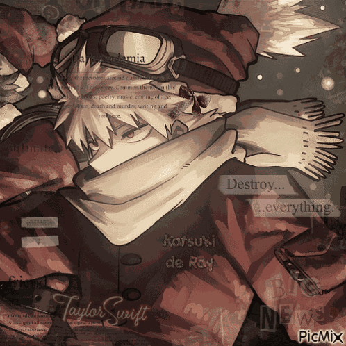 Katsuki Bakugo Bakugou GIF