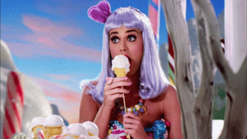 Katy Perry Licking GIF