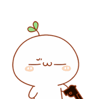 Kawai Budding Pop Sticker