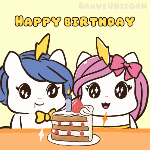 Kawaii Birthday Funny GIF