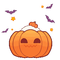 Kawaii Halloween Sticker