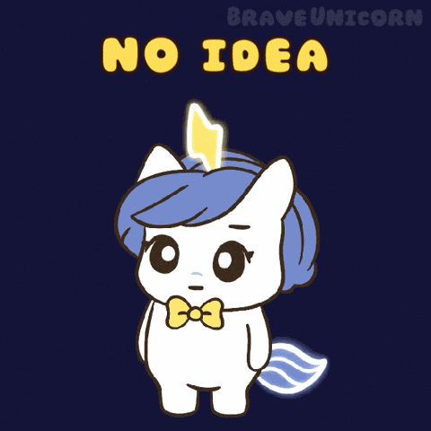 Kawaii No Idea GIF