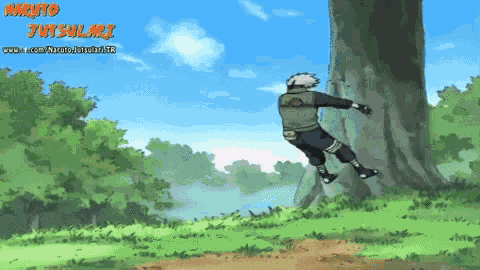 Kawarimi Naruto GIF
