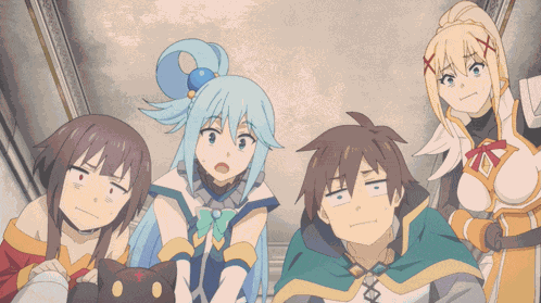 Kazuma Satou Aqua GIF