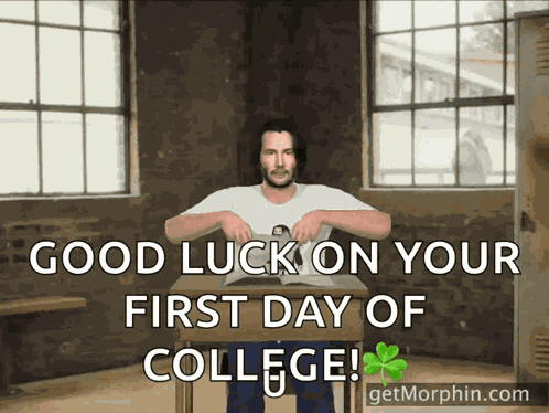 Keanu Reeves Millie Boby Brown GIF