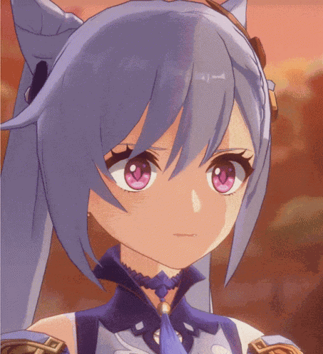 Keqing Disgust GIF