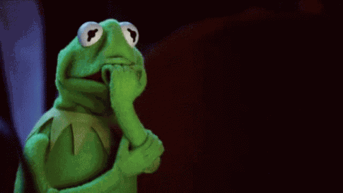 Kermit Nervous GIF