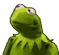 Kermit Nod Sticker