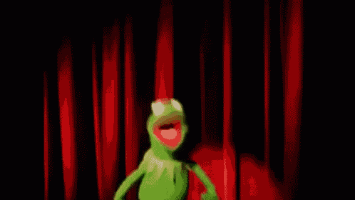 Kermit Scared GIF