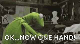 Kermit Th Frog Typing GIF