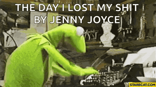 Kermit Typing GIF