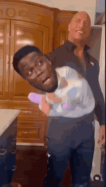 Kevin Hart Bicep Curl GIF